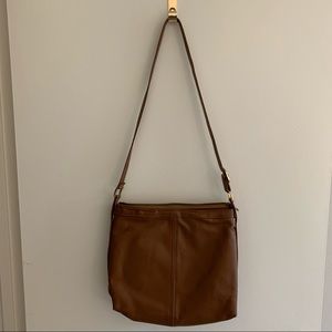 Great American Cognac Leather Purse